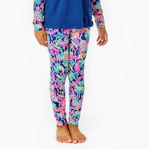 Lilly Pulitzer Other - Lilly Pulitzer Maia Leggings in Oyster Bay Navy